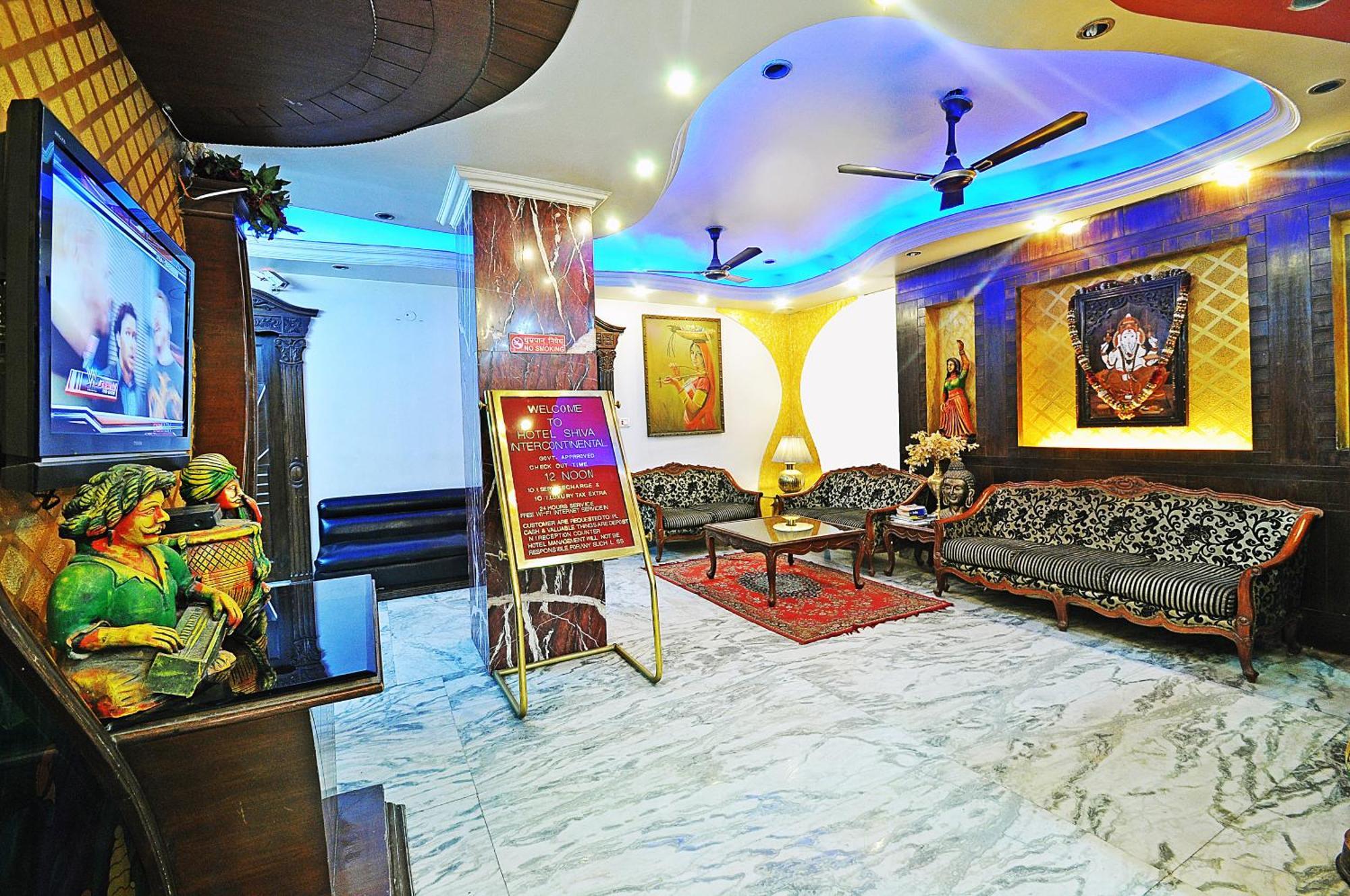 Hotel Shiva Intercontinental - New Delhi Railway Station - Paharganj Kültér fotó