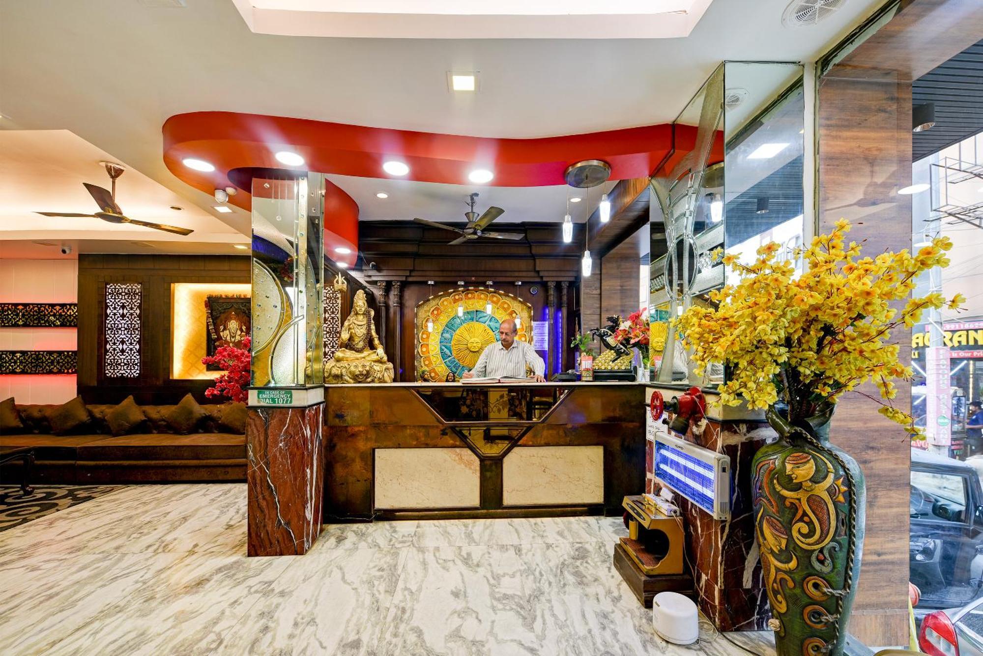 Hotel Shiva Intercontinental - New Delhi Railway Station - Paharganj Kültér fotó