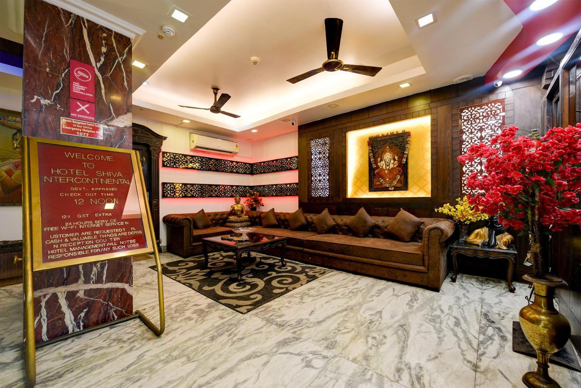 Hotel Shiva Intercontinental - New Delhi Railway Station - Paharganj Kültér fotó