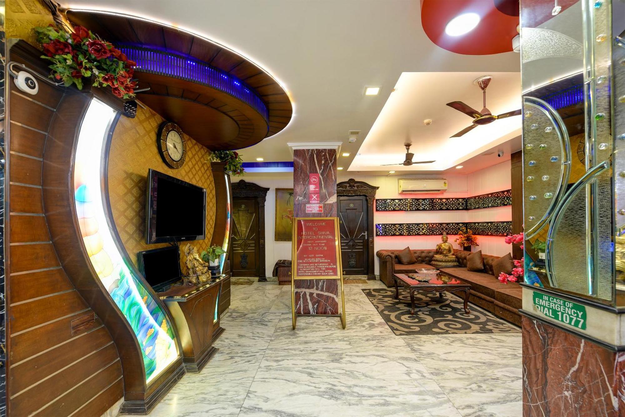 Hotel Shiva Intercontinental - New Delhi Railway Station - Paharganj Kültér fotó